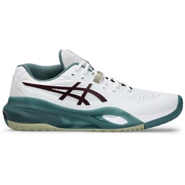 Asics Gel-Resolution X (HC) White/Dark Aubergine Men's Tennis Shoe