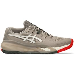 Asics Gel-Resolution X CC Greige/Soft Oat Men's Tennis Shoes