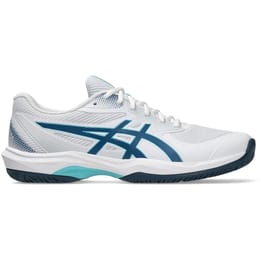Asics Game FF White/Mako Blue Men's Pickleball Shoe