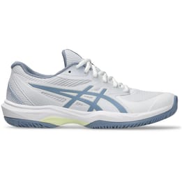 Asics Game FF White/Calm Indigo Women's Pickleball Shoe