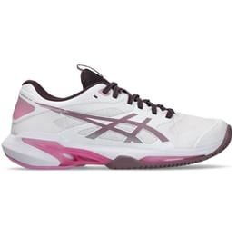 Asics Solution Speed FF 4 (CC) White/Dusty Mauve Women's Tennis Shoe
