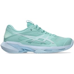 Asics Solution Speed FF 4 (CC) Oasis Green/Light Blue Women's Tennis Shoe