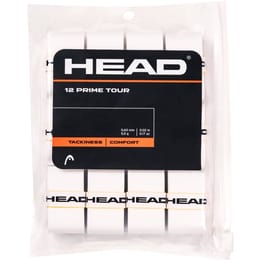 Head Prime Tour White Overgrip 12 Pack
