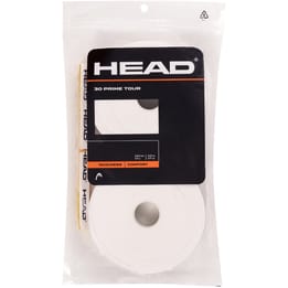 Head Prime Tour White Overgrip 30 Pack