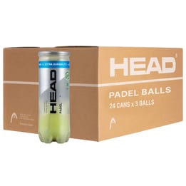 Head Padel Pro+ 3 Ball Box (24 x 3 Ball Cans)