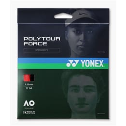 Yonex Poly Tour Force 1.20 Bright Red Set