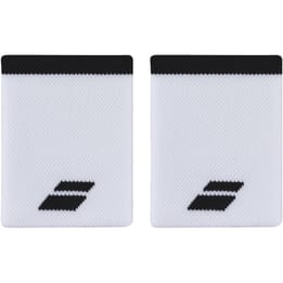 Babolat White/Black Jumbo Tennis Wristband