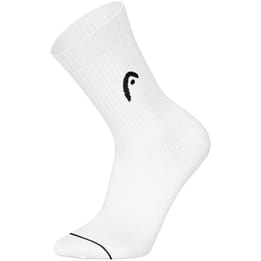 Head Half Cushion Crew Socks White Men's (3 Pack)