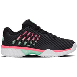 K-Swiss Hypercourt Express 2 (CC) Black/White/Neon Mint Women's Shoe