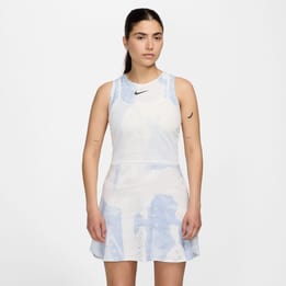 Nike Melbourne Dri-Fit Printed White/Football Grey/High Voltage Women's Dress