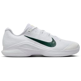 Nike Vapor 12 Premium White/Gorge Green/Gold (HC) Men's Tennis Shoes