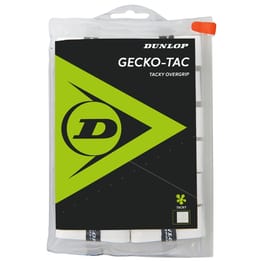 Dunlop Gecko-tac Overgrip White 12 Pack