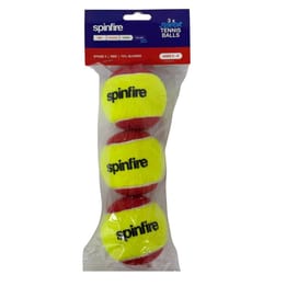 Spinfire Red Junior Balls (3 Pack)