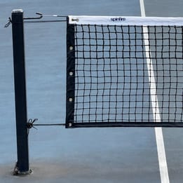 Spinfire External Winder Tennis Net - 2'6" Drop