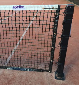 Spinfire Internal Winder Tapered Tennis Net - 3 Foot Drop