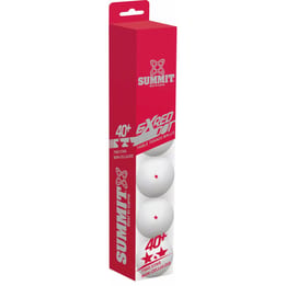 Summit 2 Star White Red Dot Balls (6 Pack)
