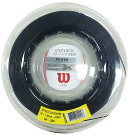 Wilson Synthetic Gut Power Black Reel 1.30mm