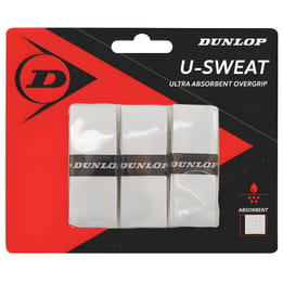 Dunlop U-Sweat Overgrip White 3 Pack