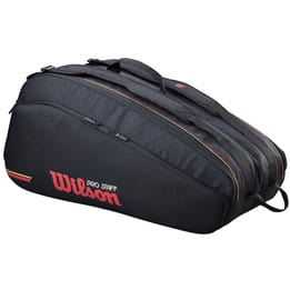 Wilson Pro Staff Classic Black 12 Racquet Tennis Bag