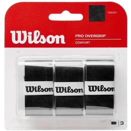 Wilson Pro Overgrip Black 3 Pack