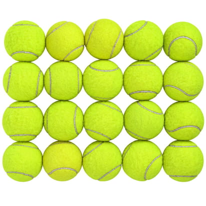 20 used tennis balls