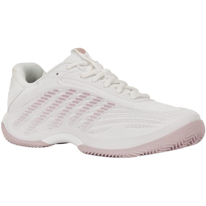 K-Swiss Hypercourt Express 3 CC Blanc de Blanc/Rose Gold Women's Tennis Shoes