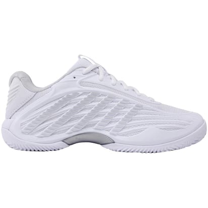 K-Swiss Hypercourt Express 3 (CC) White/Blue/Silver Women's Tennis Shoes