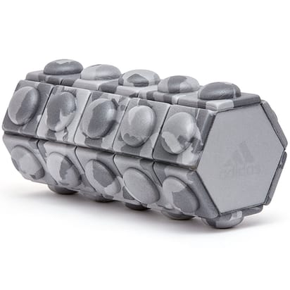 Adidas Mini Foam Roller Grey Camo 18cm
