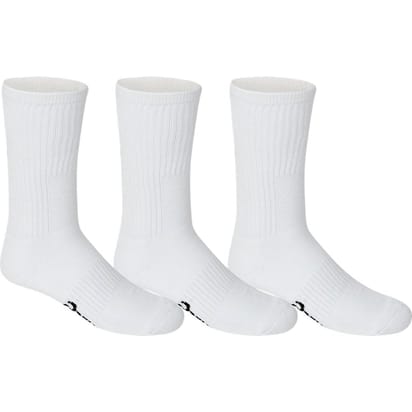 ASICS Pace Crew 3 Pack White 12+