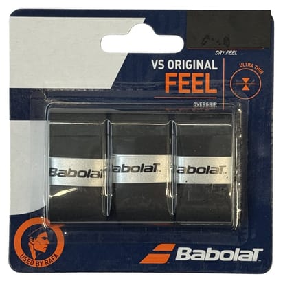 Babolat VS Original 3 pack Black Overgrips