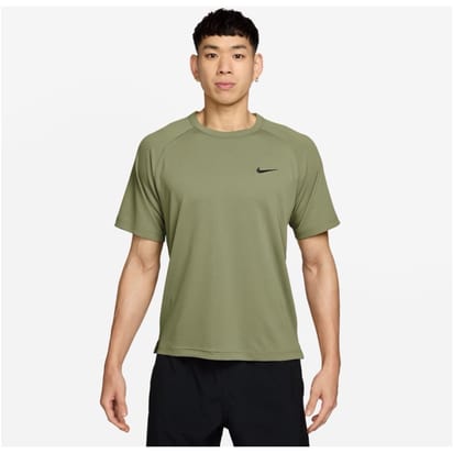 Nike Dri-FIT Dusty Olive/Black Men's Short Sleeve Top