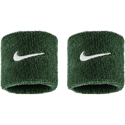 Nike Swoosh Gorge Green Wristband (2 Pack)