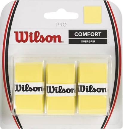 Wilson Pro Overgrip Yellow 3 Pack