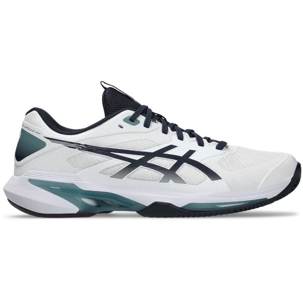 Asics Solution Speed FF 4 (CC) White/Midnight Men's Tennis Shoe