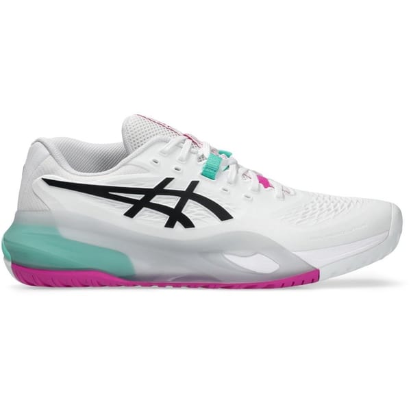 Asics Gel-Resolution X (HC) White/Aurora Green Men's Tennis Shoes