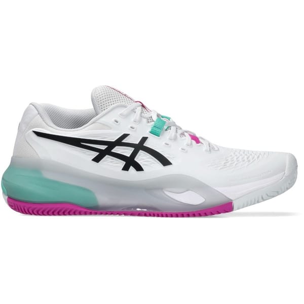 Asics Gel-Resolution X (CC) White/Aurora Green Men's Tennis Shoes