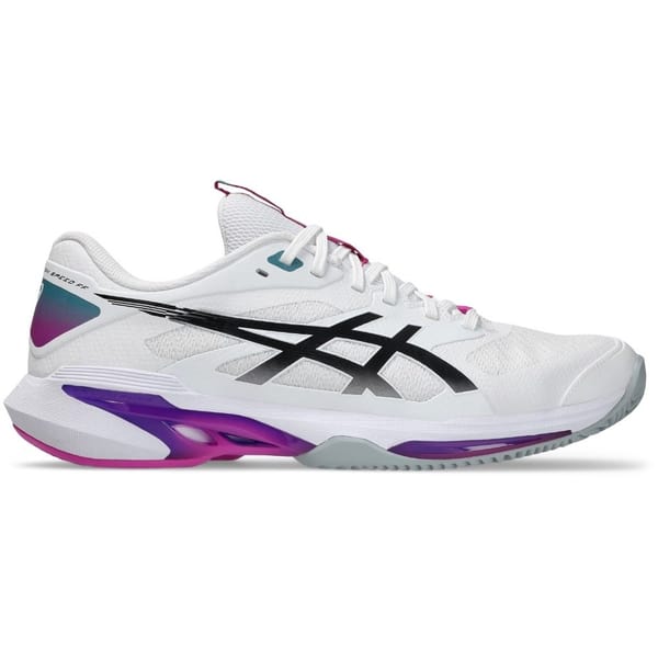 Asics Solution Speed FF 4 (CC) White/Digital Sakura Men's Tennis Shoes