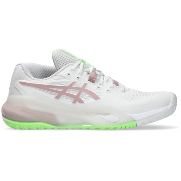 Asics Gel-Resolution X (HC) Wide (D Fit) White/Morganite Women's Tennis Shoe