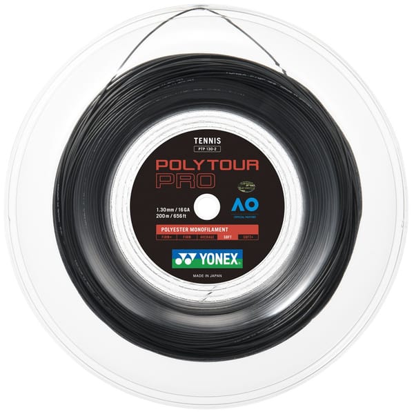 Yonex Poly Tour Pro 1.30 200m Graphite Reel