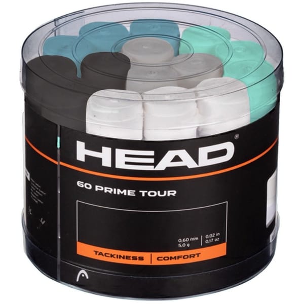 Head Prime Tour Mixed Jar 60 Pack Overgrips