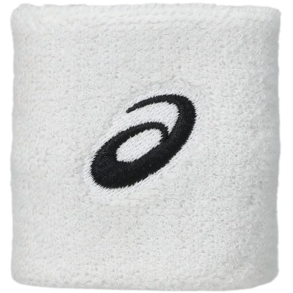 Asics Performance Brilliant White Wristband Pair