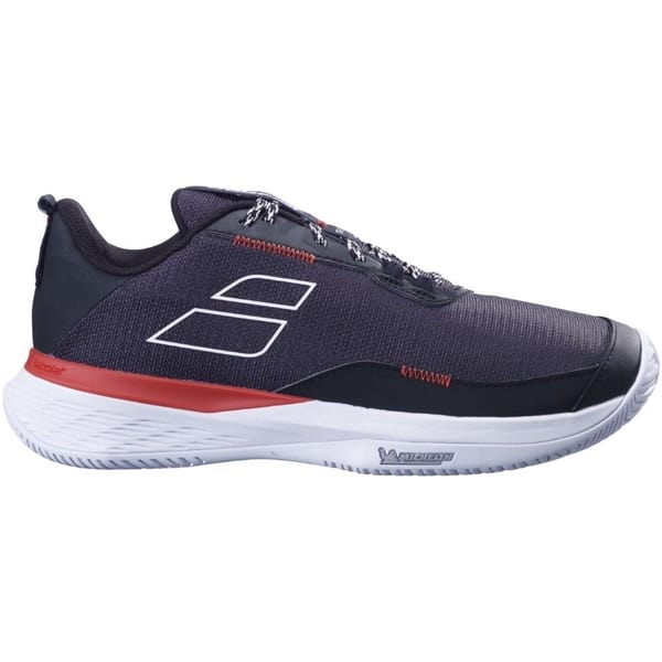Babolat SFX3 Evo (AC) Black/Fiesta Red Men's Shoe