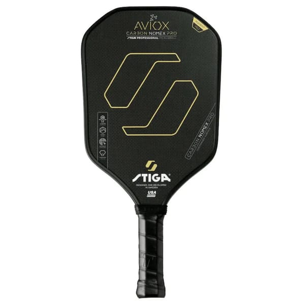 Stiga Pickleball Paddle Aviox Carbon Nomex Pro Gold