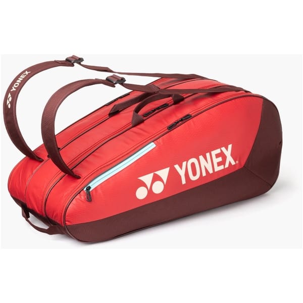 Yonex Team Ruby Red 9 Racquet Tennis Bag
