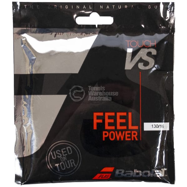 Babolat Touch VS 130 Natural Gut String Set (Natural)