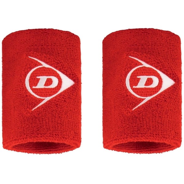 Dunlop Red Wristband (2 Pack)