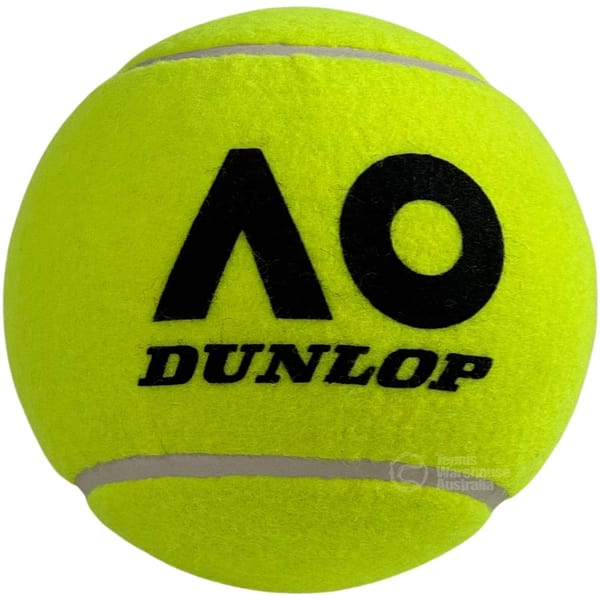 Dunlop AO Mini Jumbo Tennis Ball Yellow