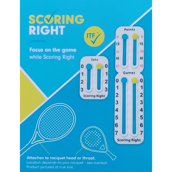 Scoring Right - Score Keeper White