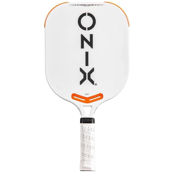 Onix Malice DB White Open Throat Pickleball Paddle
