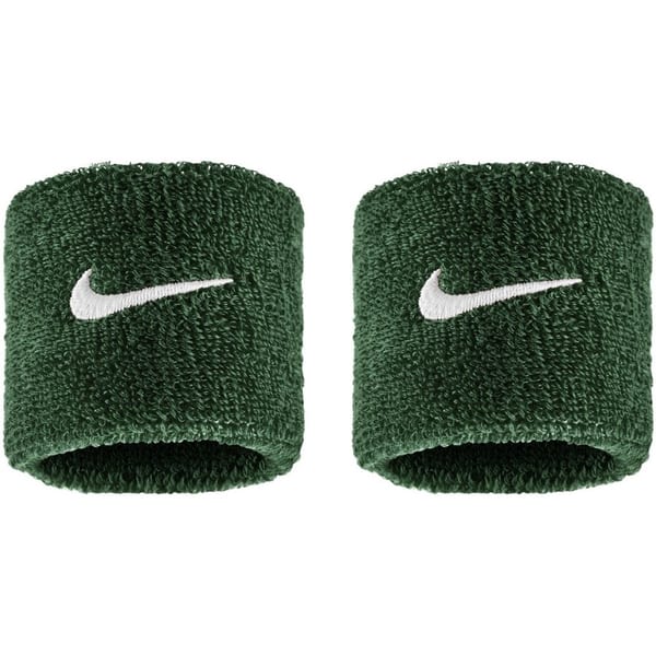 Nike Swoosh Gorge Green Wristband (2 Pack)